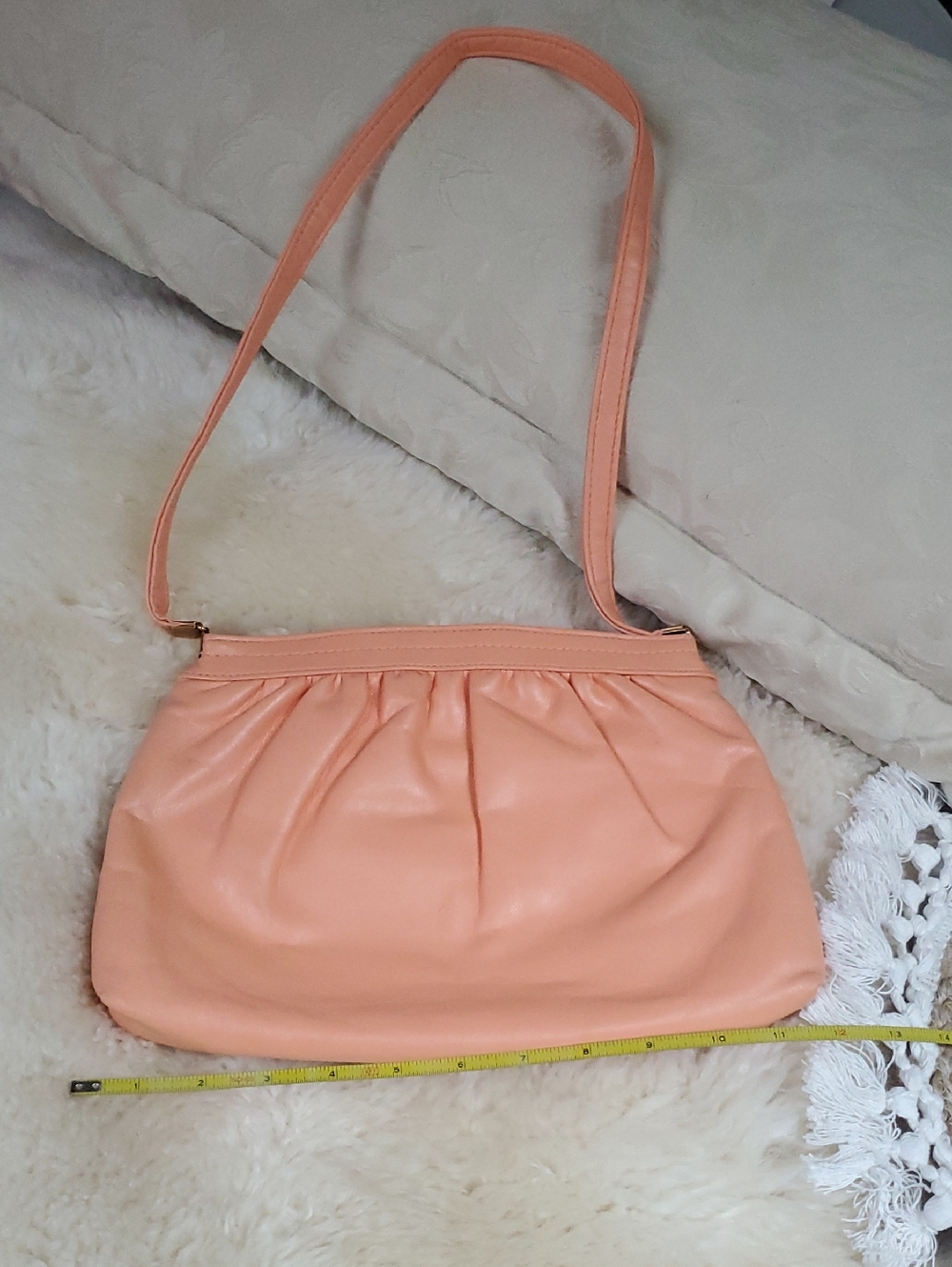 Vintage Classic Peach Shoulder Bag - Women Bags